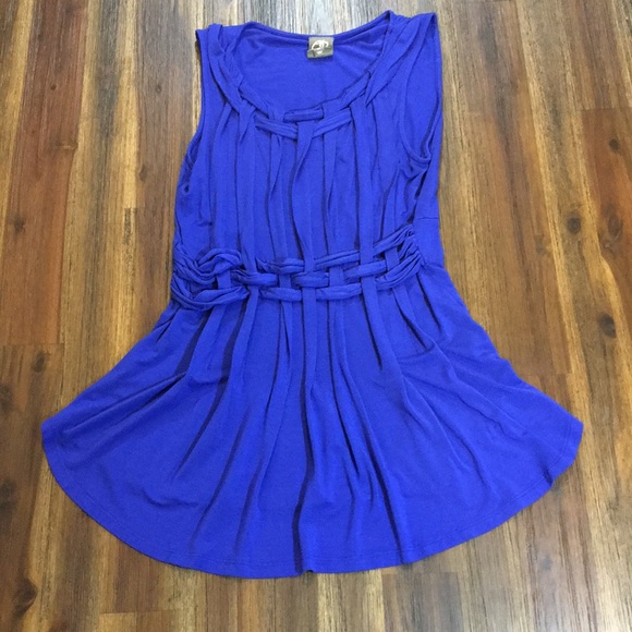 Anthropologie One September basket weave blouse - Picture 2 of 7